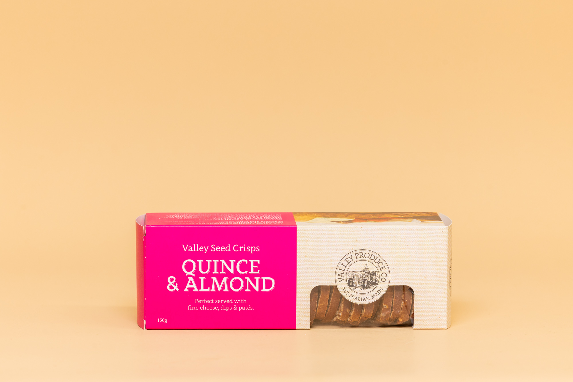 Valley Produce Co Quince and almond crisps 150g 